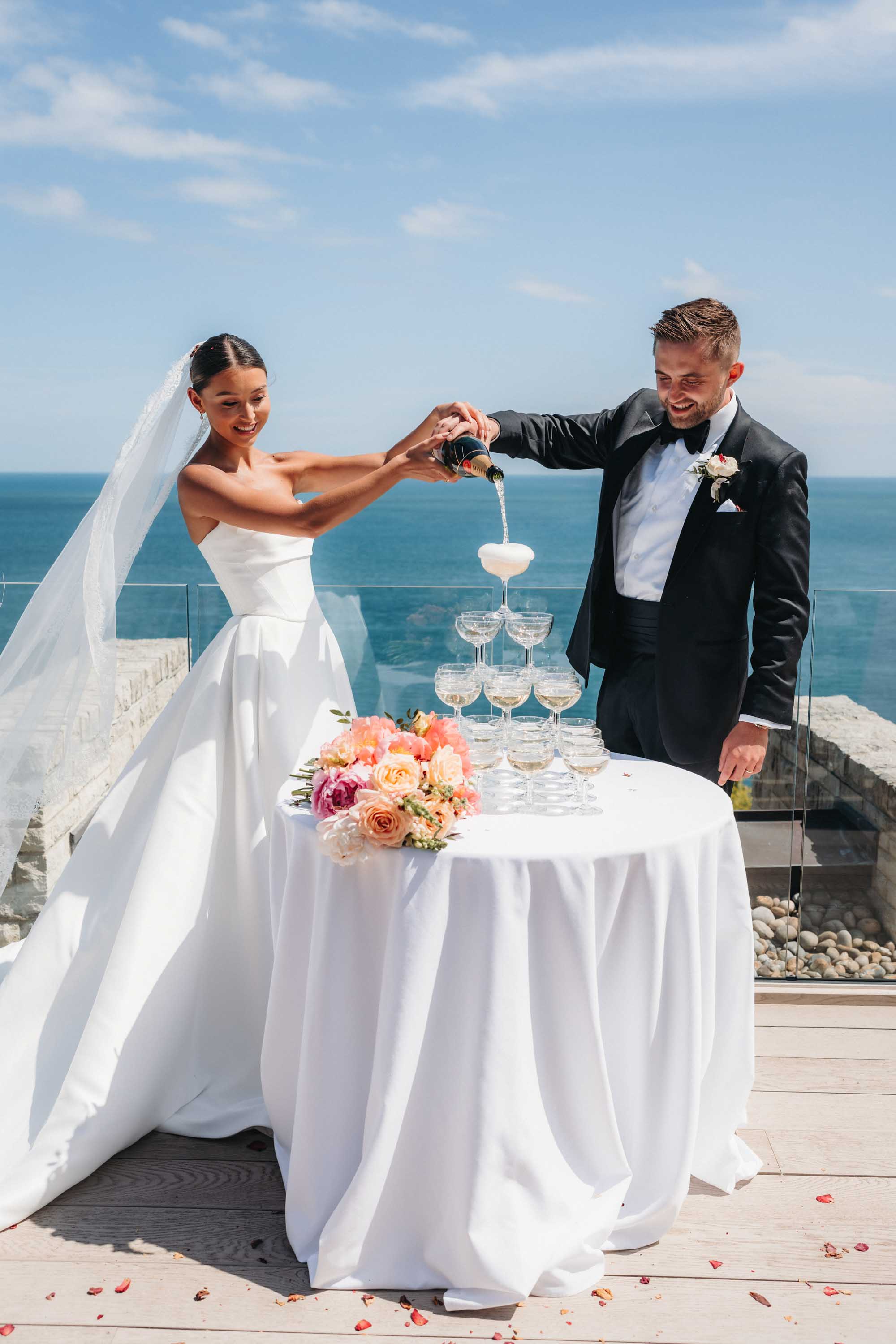 Pennsylvania Castle Estate destination wedding for US couples in Dorset England