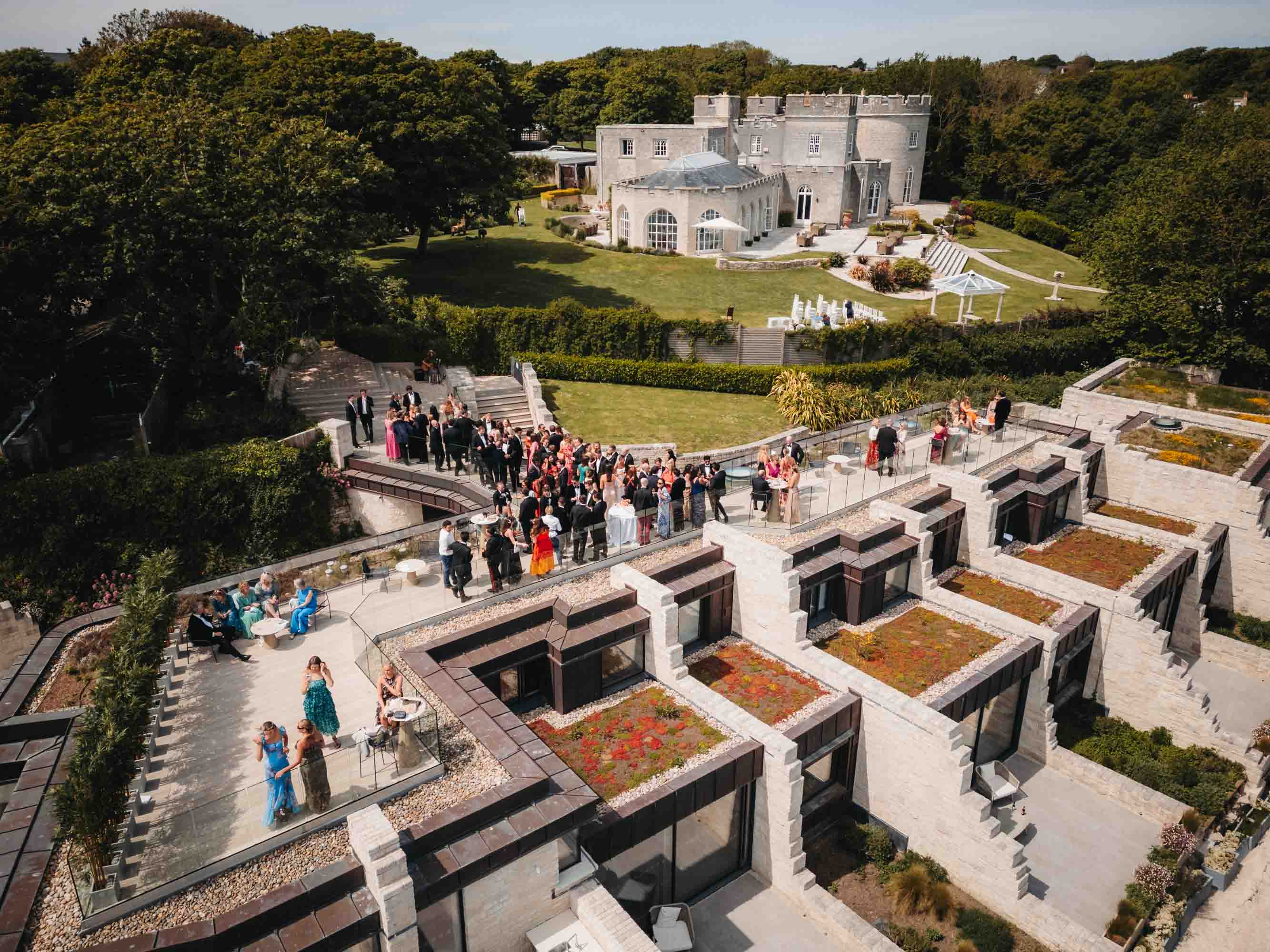 Pennsylvania Castle Estate destination wedding for US couples in Dorset England